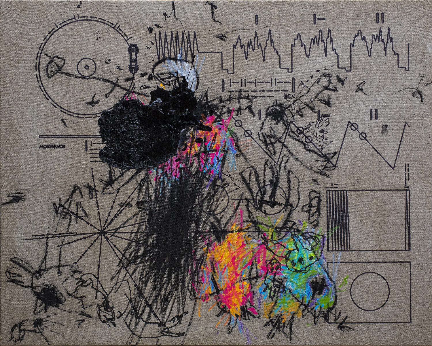 Voyager-1 — 100 x 80 cm, 2021