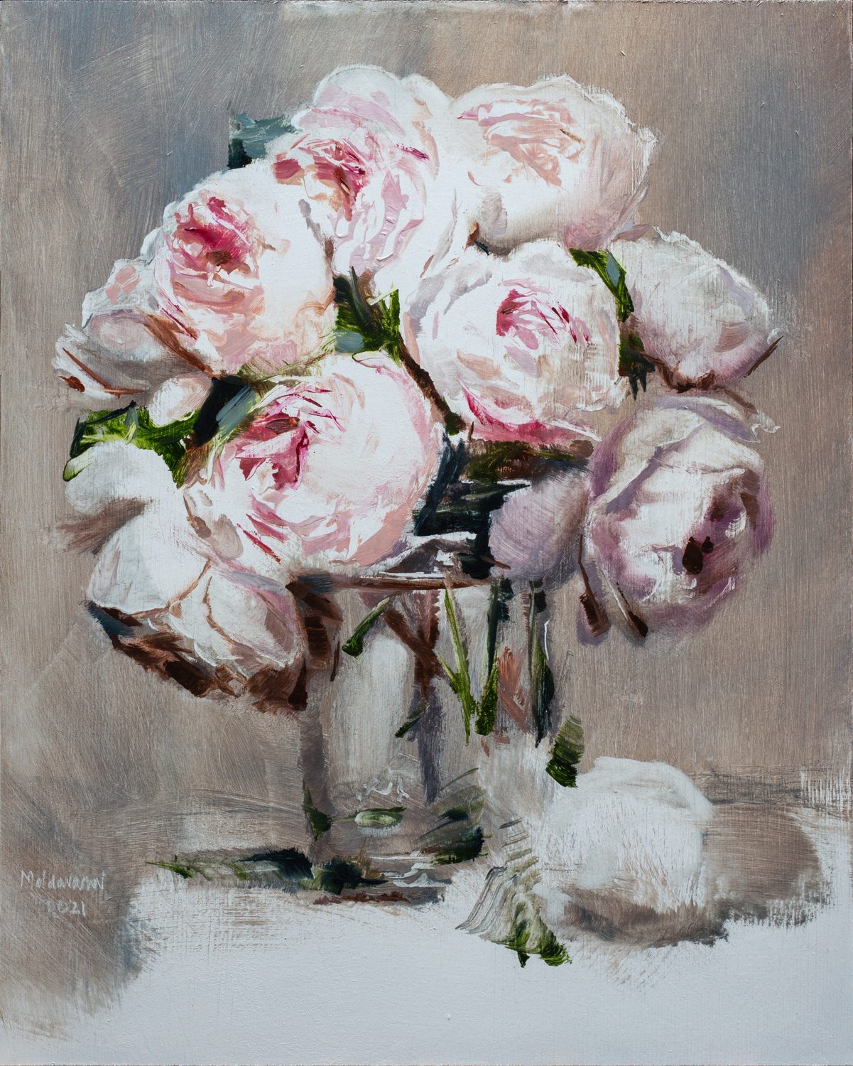 Натюрморт с цветами 2 — 40 x 50 cm, 2023